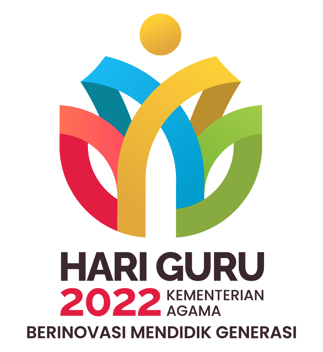 Logo Hari Guru Nasional (HGN) Kementerian Agama Tahun 2022